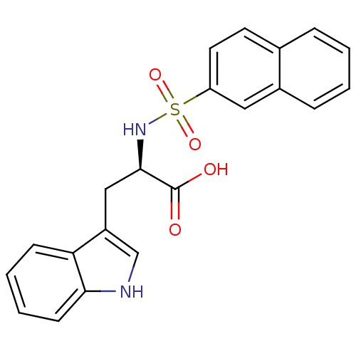 Chemical structure of BindingDB Monomer ID 50063157
