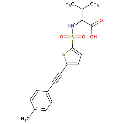 Chemical structure of BindingDB Monomer ID 50063164