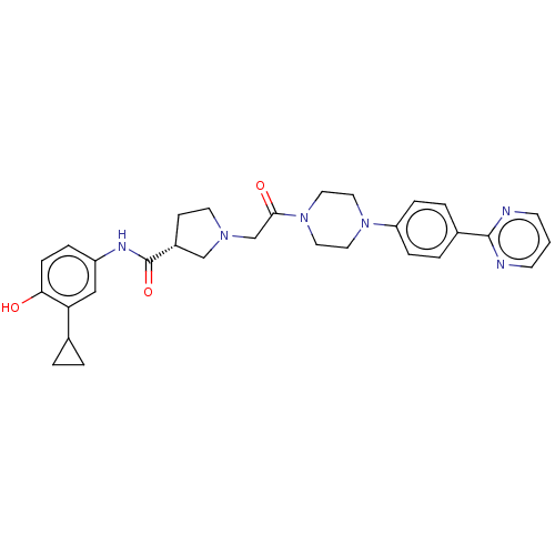 Chemical structure of BindingDB Monomer ID 50063537