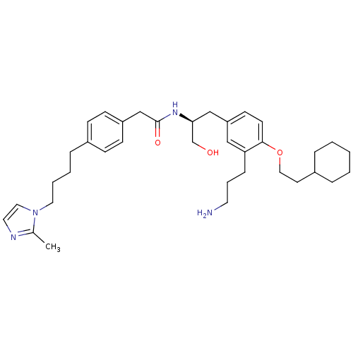 Chemical structure of BindingDB Monomer ID 50063541