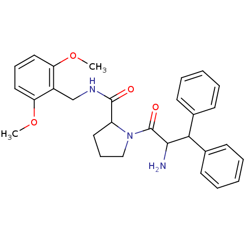 Chemical structure of BindingDB Monomer ID 50063550