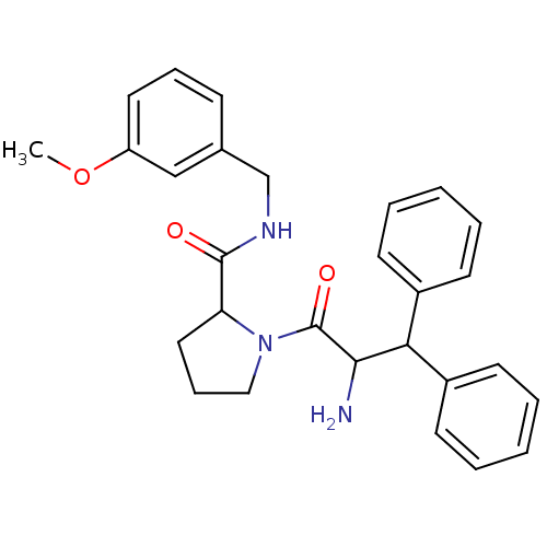 Chemical structure of BindingDB Monomer ID 50063551