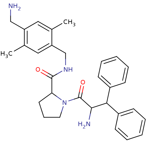 Chemical structure of BindingDB Monomer ID 50063553