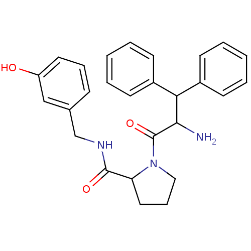 Chemical structure of BindingDB Monomer ID 50063554