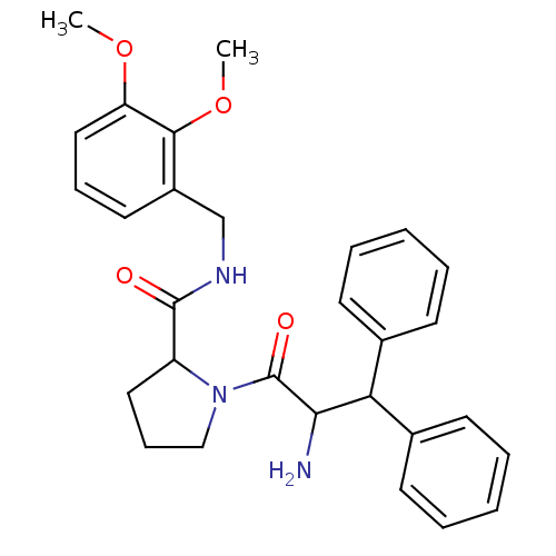 Chemical structure of BindingDB Monomer ID 50063561