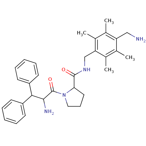 Chemical structure of BindingDB Monomer ID 50063563