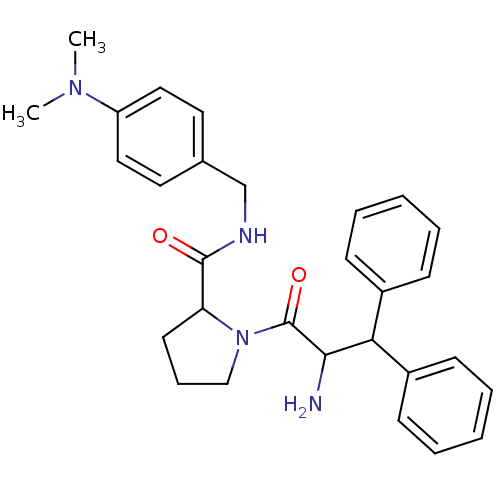 Chemical structure of BindingDB Monomer ID 50063564