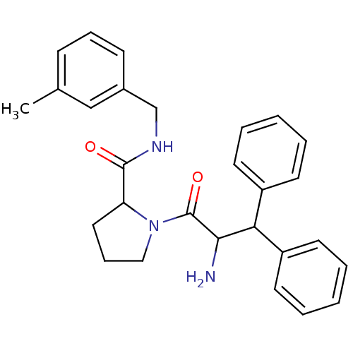 Chemical structure of BindingDB Monomer ID 50063565