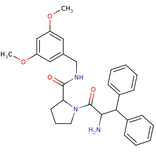 Chemical structure of BindingDB Monomer ID 50063566
