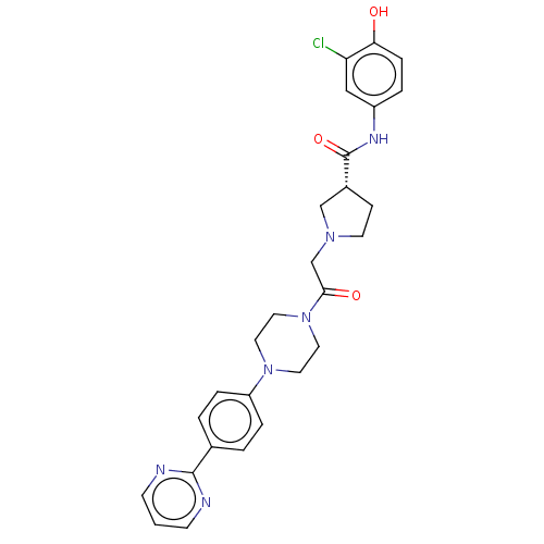 Chemical structure of BindingDB Monomer ID 50063573