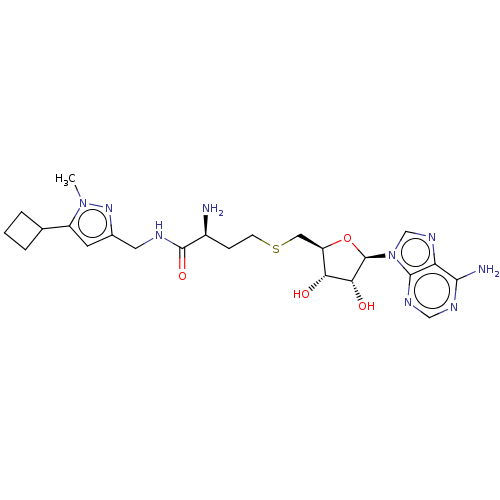 Chemical structure of BindingDB Monomer ID 50063673