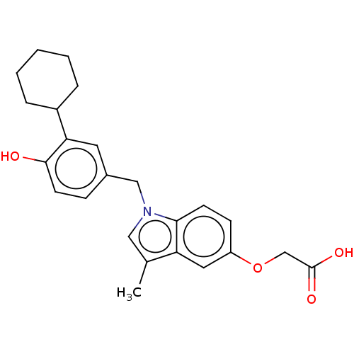 Chemical structure of BindingDB Monomer ID 50063694