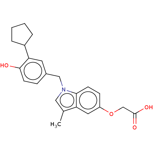 Chemical structure of BindingDB Monomer ID 50063751