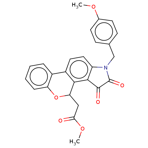 Chemical structure of BindingDB Monomer ID 50063762