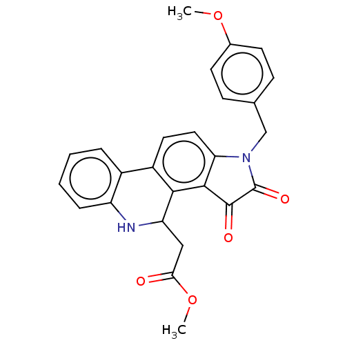 Chemical structure of BindingDB Monomer ID 50063771