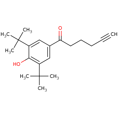 Chemical structure of BindingDB Monomer ID 50063783
