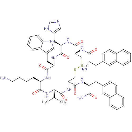 Chemical structure of BindingDB Monomer ID 50063809