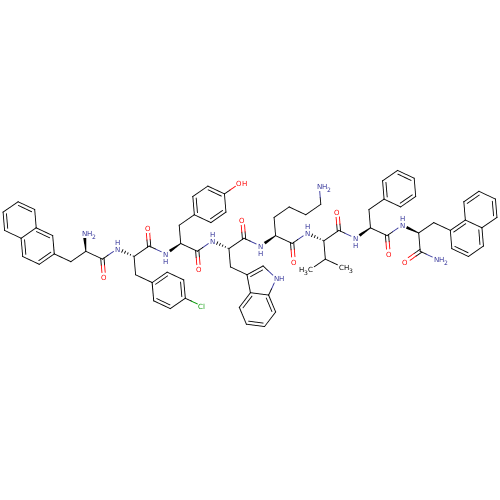 Chemical structure of BindingDB Monomer ID 50063813
