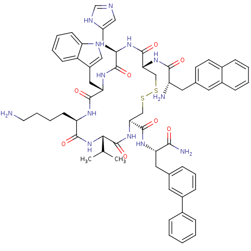 Chemical structure of BindingDB Monomer ID 50063815