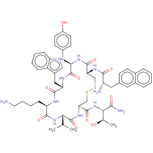 Chemical structure of BindingDB Monomer ID 50063823