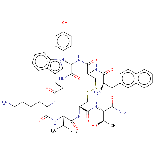 Chemical structure of BindingDB Monomer ID 50063830