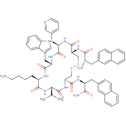 Chemical structure of BindingDB Monomer ID 50063836