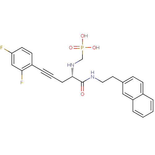 Chemical structure of BindingDB Monomer ID 50064118