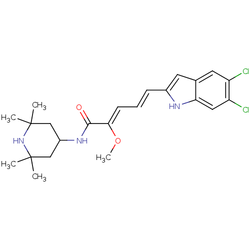 Chemical structure of BindingDB Monomer ID 50064182