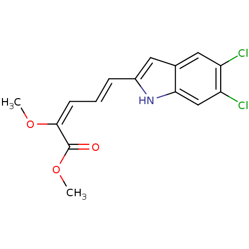 Chemical structure of BindingDB Monomer ID 50064183