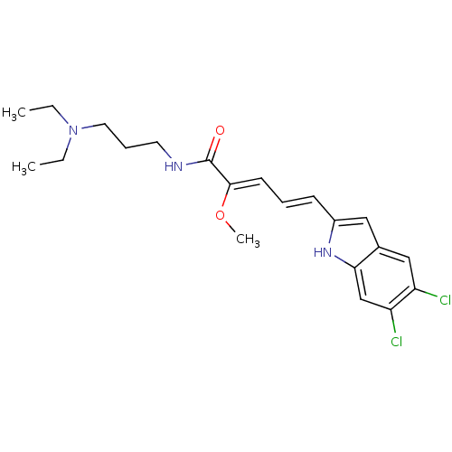 Chemical structure of BindingDB Monomer ID 50064185