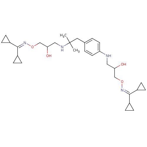 Chemical structure of BindingDB Monomer ID 50064234