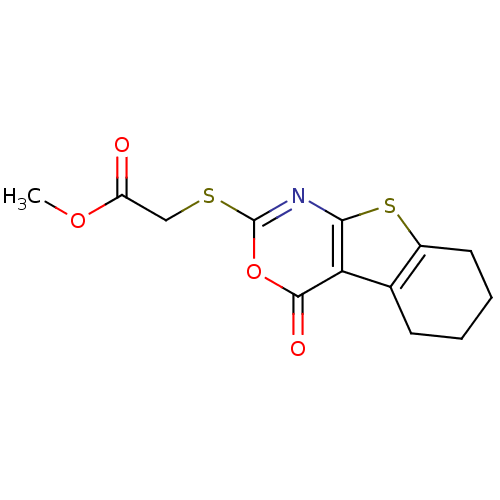Chemical structure of BindingDB Monomer ID 50064322