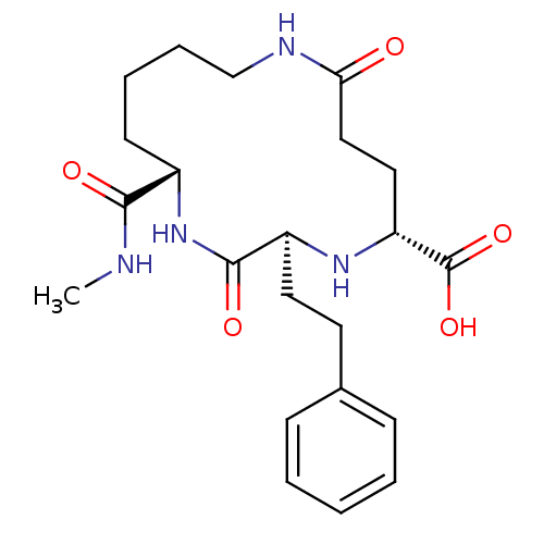 Chemical structure of BindingDB Monomer ID 50064344