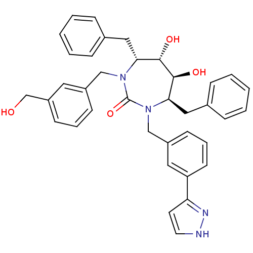 Chemical structure of BindingDB Monomer ID 50064600