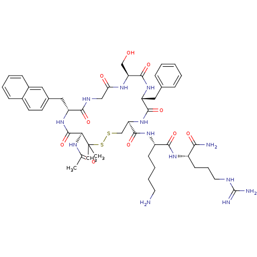Chemical structure of BindingDB Monomer ID 50064829