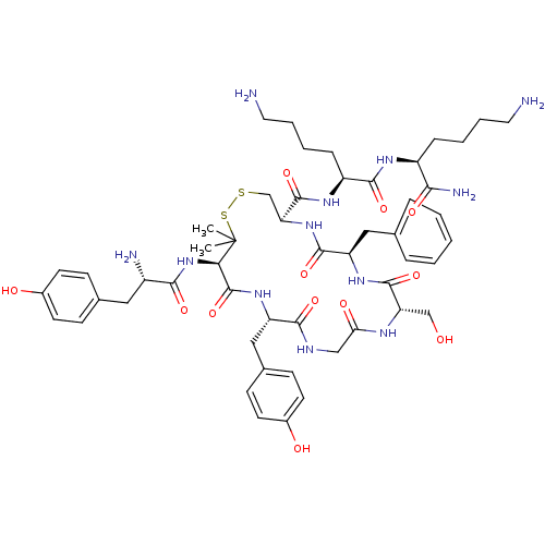 Chemical structure of BindingDB Monomer ID 50064831