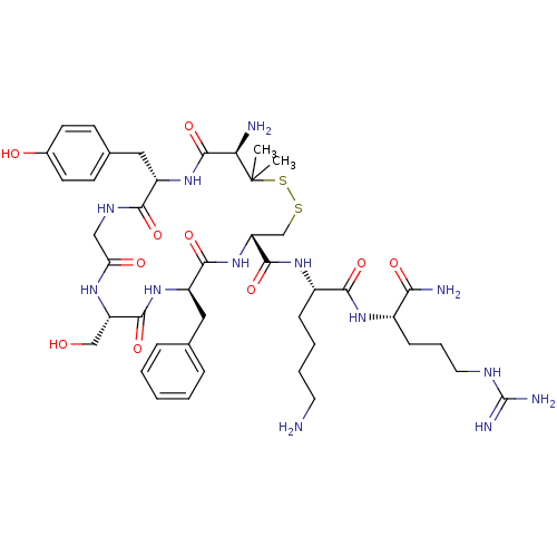 Chemical structure of BindingDB Monomer ID 50064833