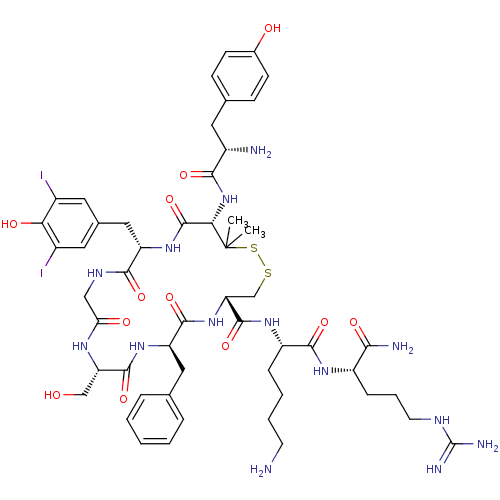 Chemical structure of BindingDB Monomer ID 50064834