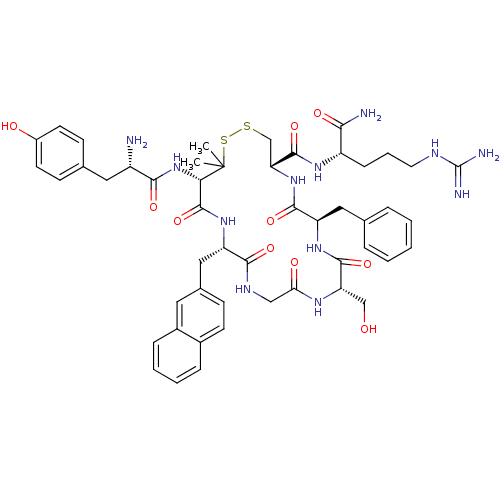 Chemical structure of BindingDB Monomer ID 50064841