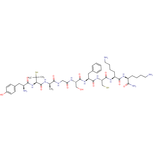 Chemical structure of BindingDB Monomer ID 50064852