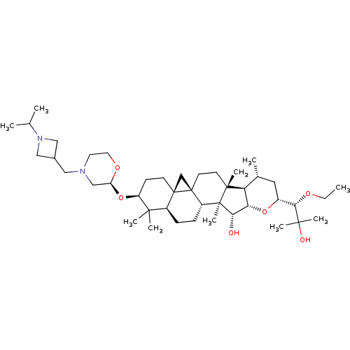 Chemical structure of BindingDB Monomer ID 50065195