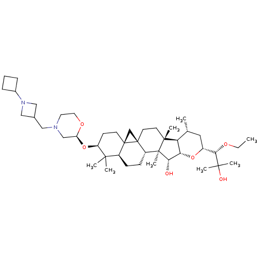Chemical structure of BindingDB Monomer ID 50065196