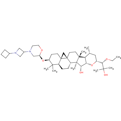 Chemical structure of BindingDB Monomer ID 50065236