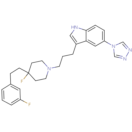 Chemical structure of BindingDB Monomer ID 50065421