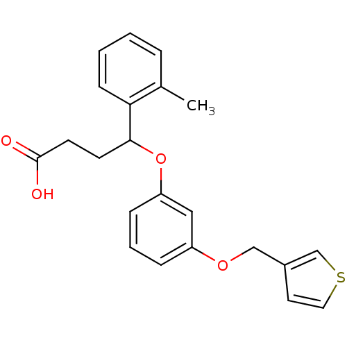 Chemical structure of BindingDB Monomer ID 50065507