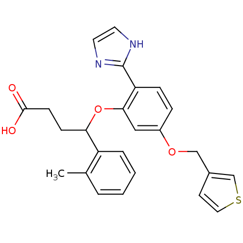 Chemical structure of BindingDB Monomer ID 50065509