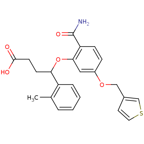 Chemical structure of BindingDB Monomer ID 50065512