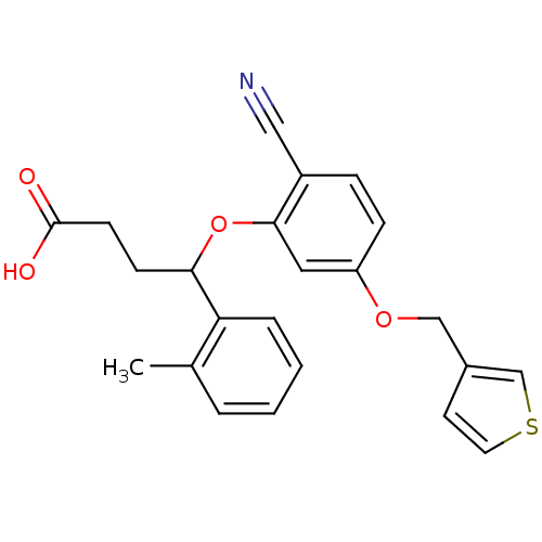 Chemical structure of BindingDB Monomer ID 50065518