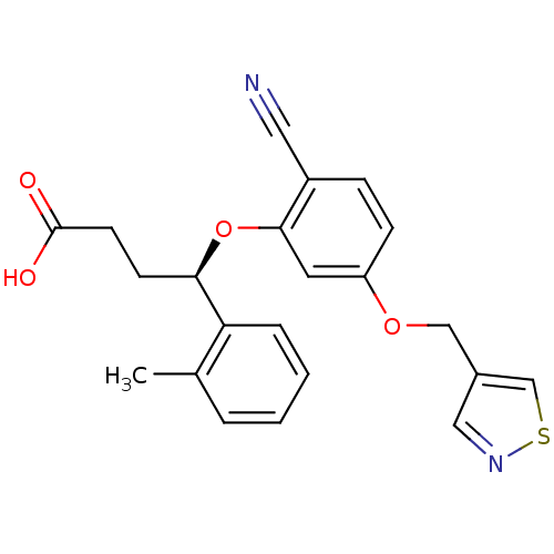 Chemical structure of BindingDB Monomer ID 50065523