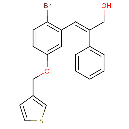Chemical structure of BindingDB Monomer ID 50065527